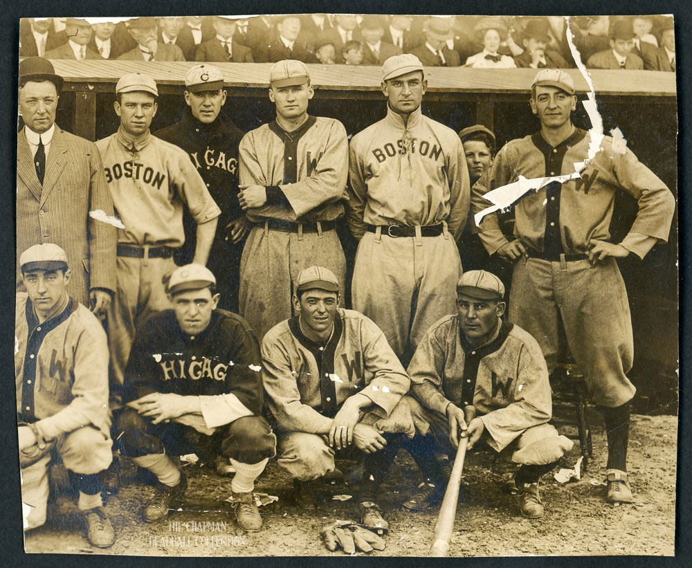 1917 Chicago White Sox Photograph with Jackson by George Bain