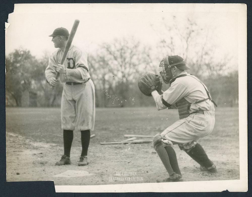 Ty Cobb Batting Pose Photograph (PSA Type II)