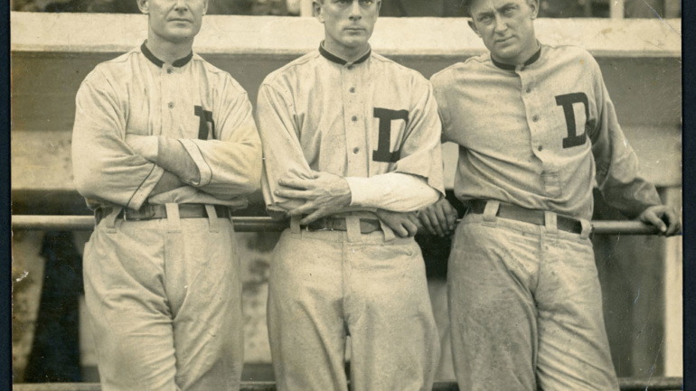 Detroit Tigers Team Cabinet Photo, 1907 – The Chapman Deadball