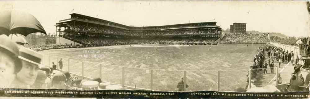 Pittsburgh- Forbes Field Inaugural Game, 1909