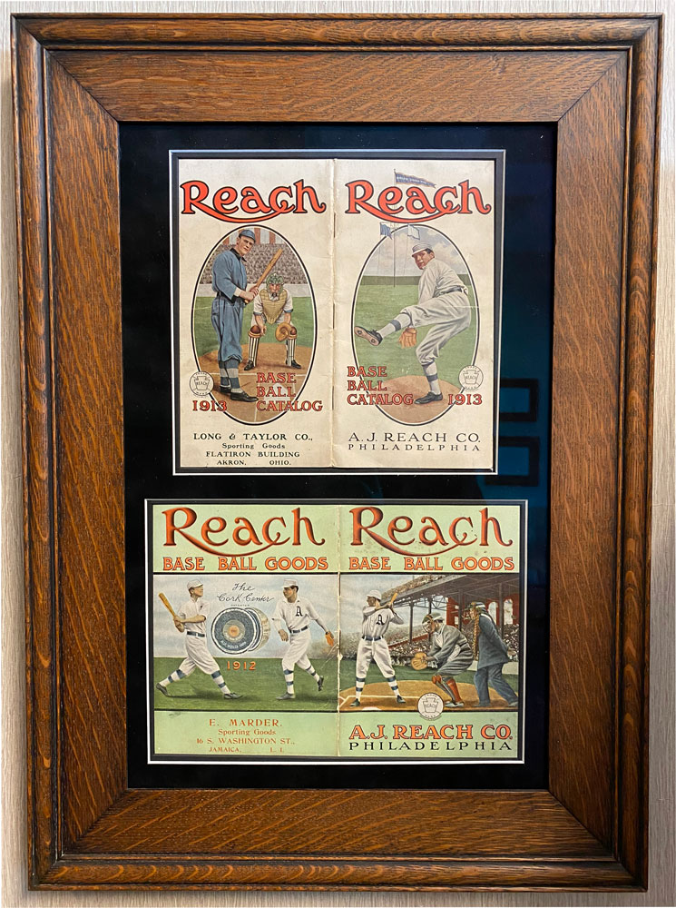 Reach Baseball Catalogs, 1912 & 1913