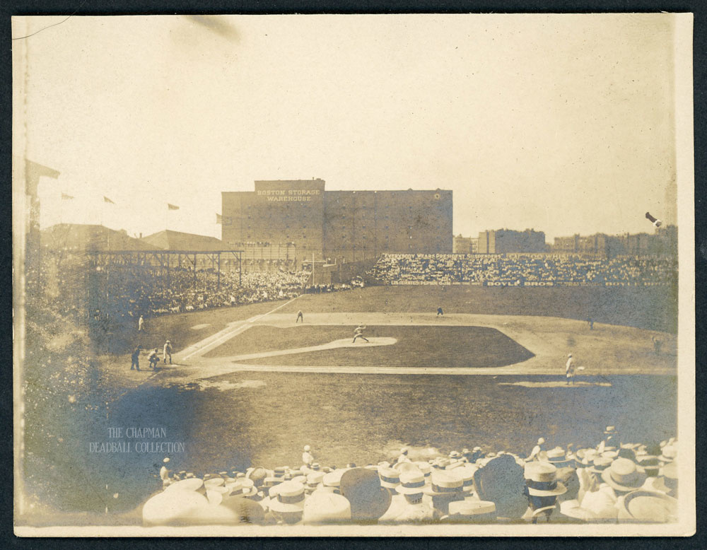 Cy Young Day Chesbro On Mound Cy At Bat 1908 The Chapman Deadball