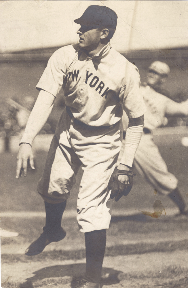 Christy Mathewson c. 1902-1904, Paul Thompson photo