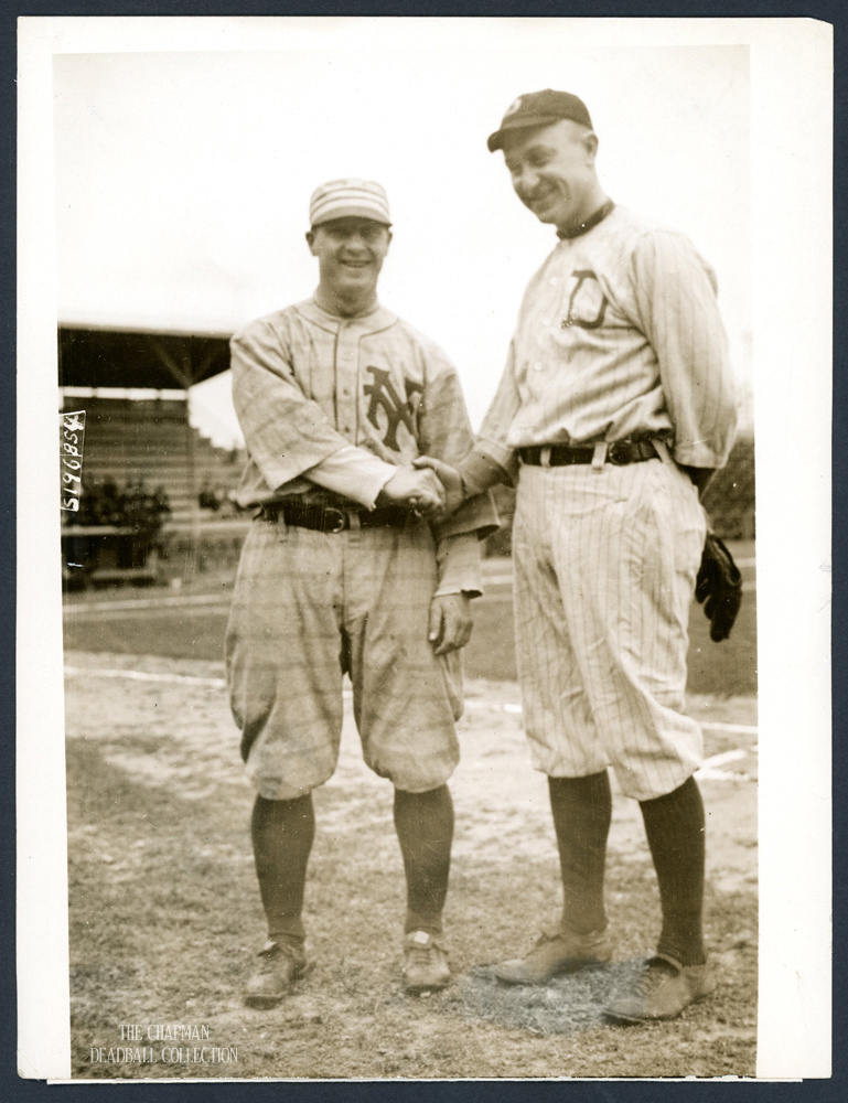 Ty Cobb & Benny Kauff in Texas in 1916