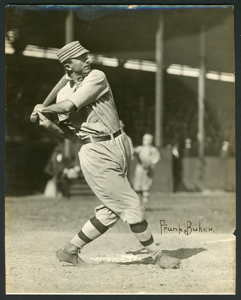 Frank “Home Run” Baker, 1909 by Louis Van Oeyen